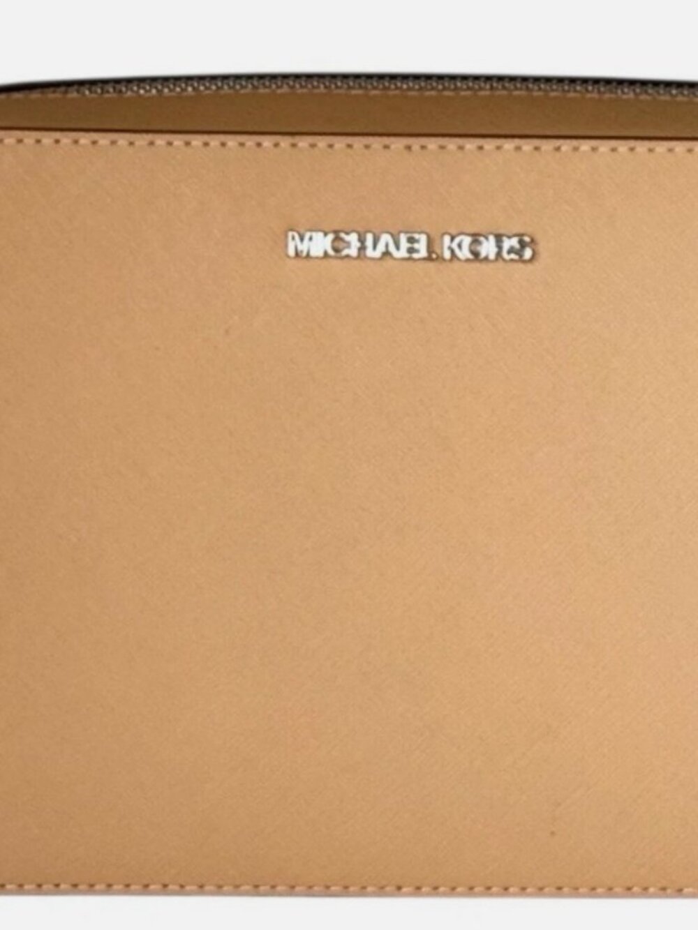 Michael Kors Jet Set Item LG EW Crossbody Peanut  Light Carmel in color NEW - Picture 4 of 7